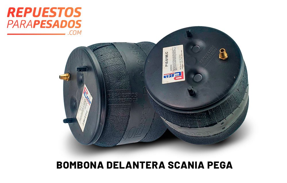 bombona delantera para scania